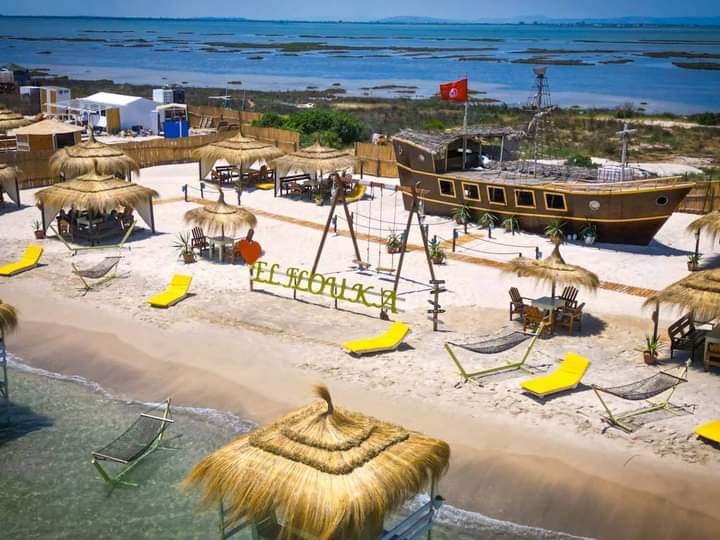 El flouka Coucou Beach Tunisie