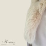 manteau cachemire avec fourrure