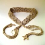 Ceinture en macramé