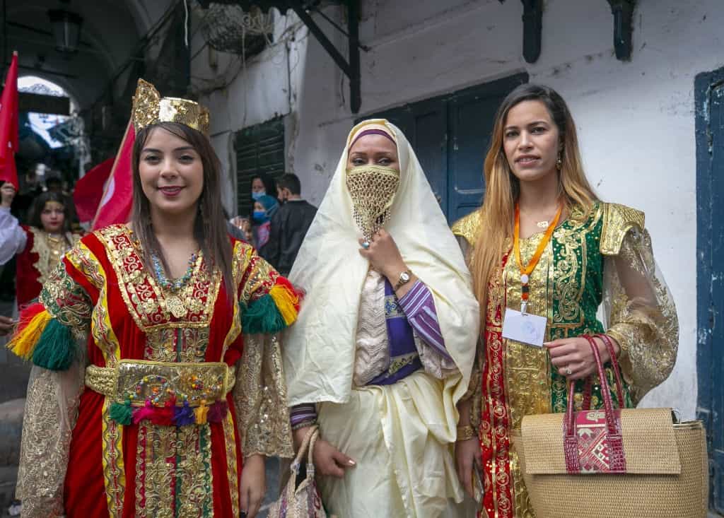 اللباس التقليدي في مدينة سوسة التونسية Tunisie