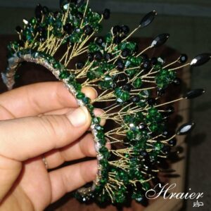 Couronne verte et noire - تاج أخضر و اسود Tunisie