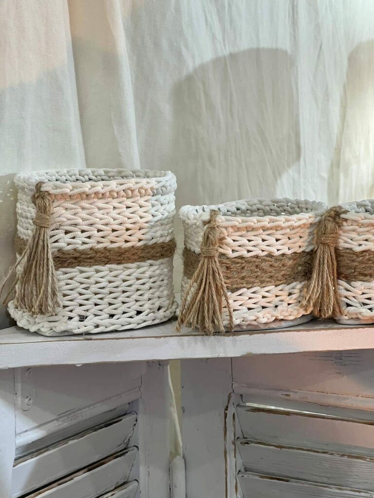 Panier Handmade: Organisez avec Style Tunisie