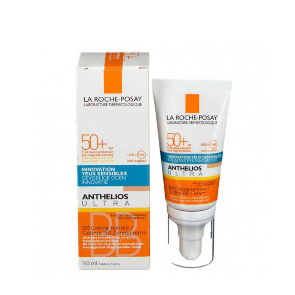 La Roche-Posay crème teintée BB Ultra spécialement conçue pour les yeux sensibles, avec SPF50+ - 50ml. Tunisie