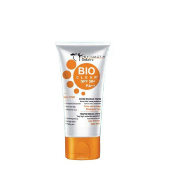 Naturallabo Bioclear - Crème minérale teintée SPF50+ de 50ml. Tunisie