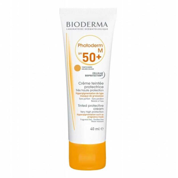 Bioderma Photoderm M - Crème teintée dorée protectrice SPF50+ - en format 40ml Tunisie