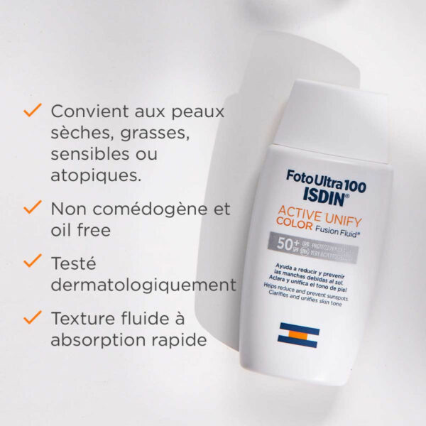 Isdin FotoUltra - protection solaire- para tunisie