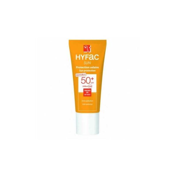 Hyfac Sun - Crème solaire -Protection SPF 50+ en format 40 mL, une protection invisible contre les rayons du soleil. Tunisie