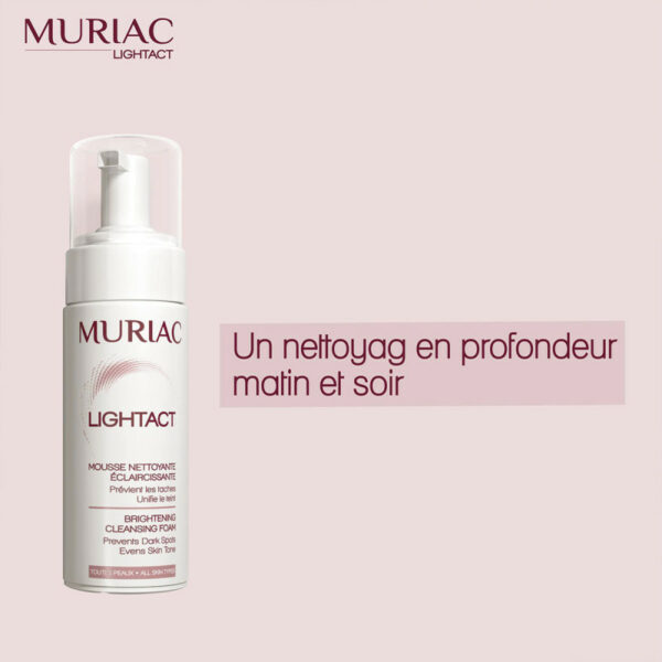 pack Dermacare 02 : Écran fluide matifiant teinté SPF50 + Mousse nettoyante éclaircissante Muriac + Trousse beauté Tunisie