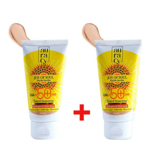 Pack Promotionnel Auracy : Écran Solaire Teinté SPF50+ - Référence Beige - 50g para tunisie