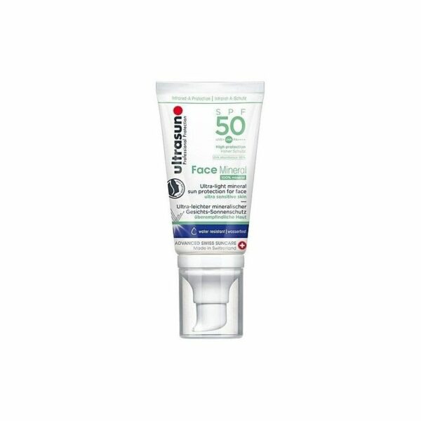 Ultrasun Face - protection solaire minérale - SPF 50+ - 40 ml Tunisie