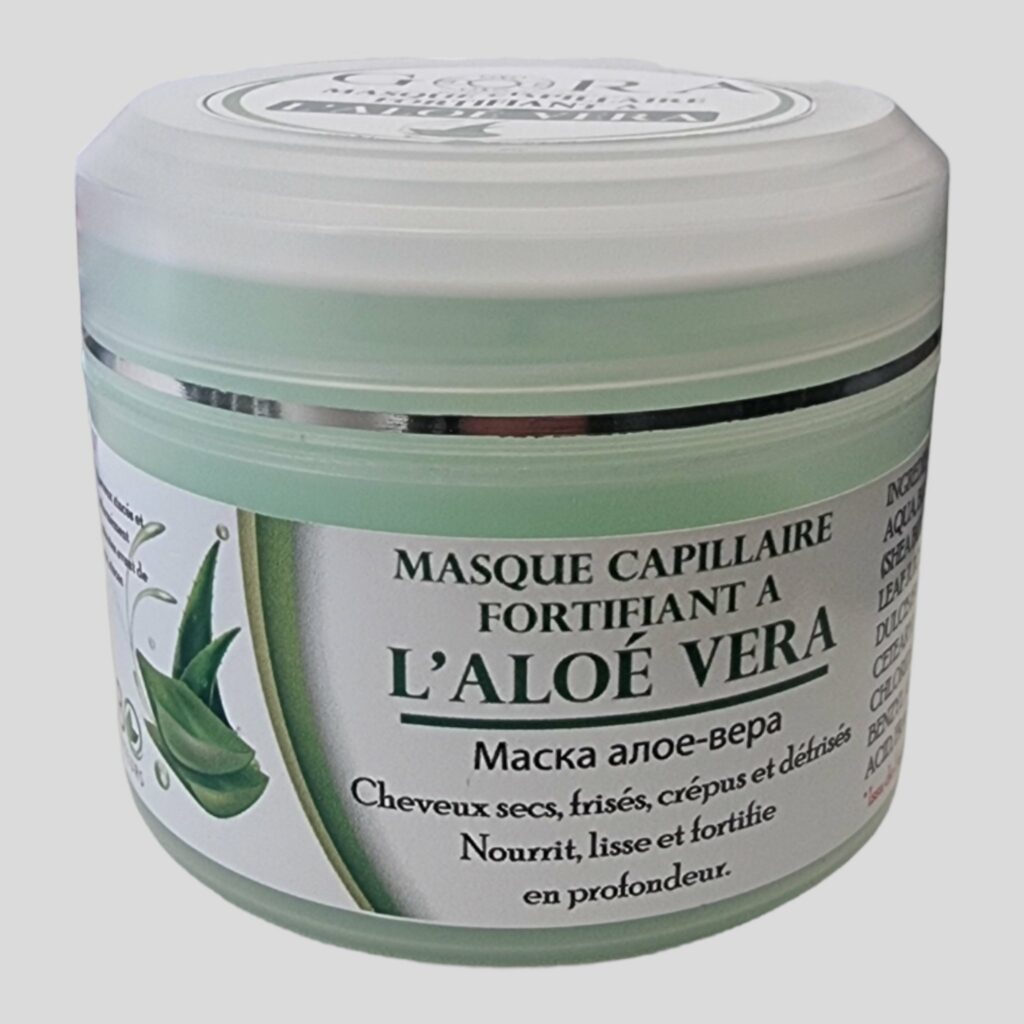 Masque Capillaire Fortifiant à l'Aloe Vera Gora : Nourrissez et Renforcez vos Cheveux Tunisie