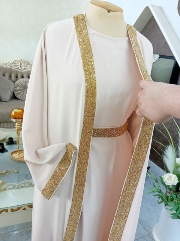 Élégante Robe Kimono Artisanale. Tunisie