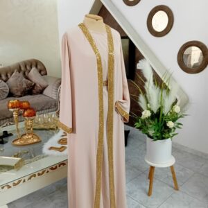 Élégante Robe Kimono Artisanale. Tunisie