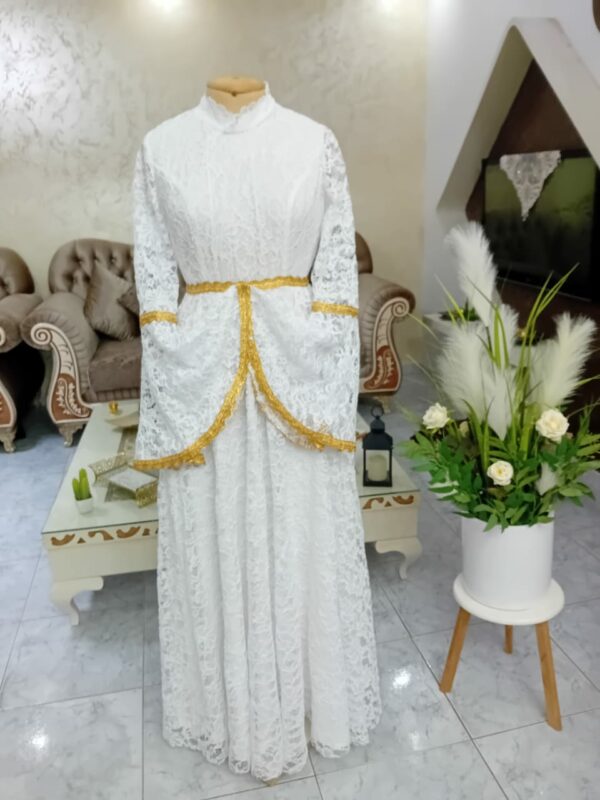 Robe inspirée du caftan tunisien Tunisie