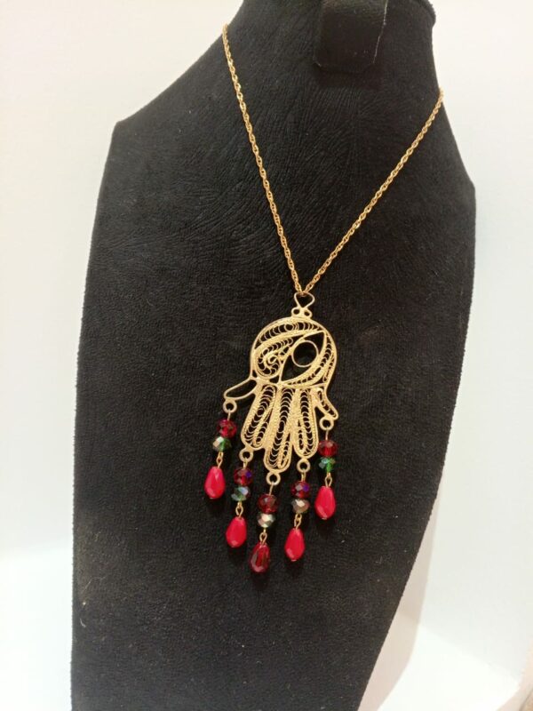 Pendentif en forme de main de Fatma "Hamsa"