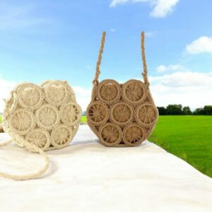 Sac fil de jute handmade