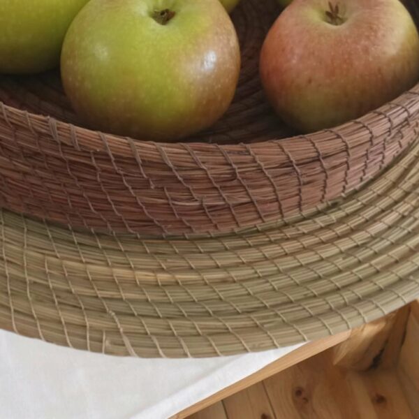 Bol de fruits en paille Tunisie