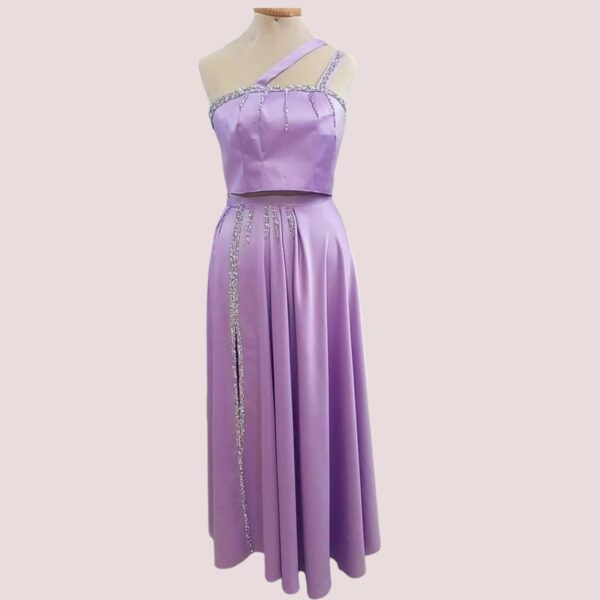 Robe violette by FIL Platine Tunisie