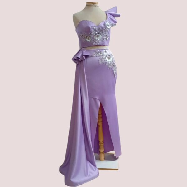 Robe violette by FIL Platine Tunisie