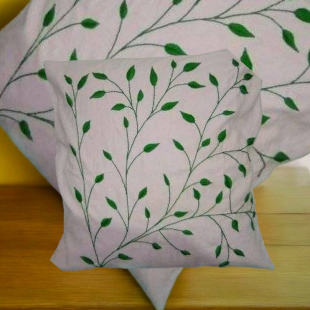 Coussin fleurs Tunisie