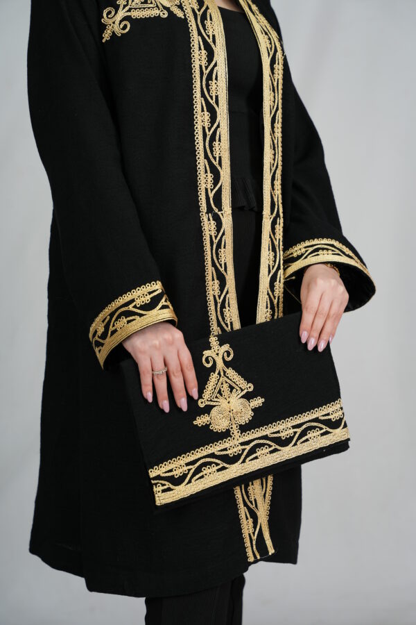 Robe veste brodée machmoum by Nayla Crea Tunisie