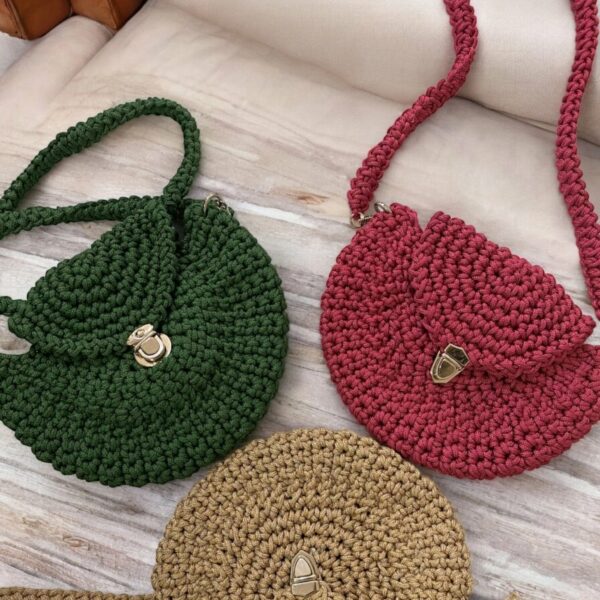 Sac crochet format compact Tunisie