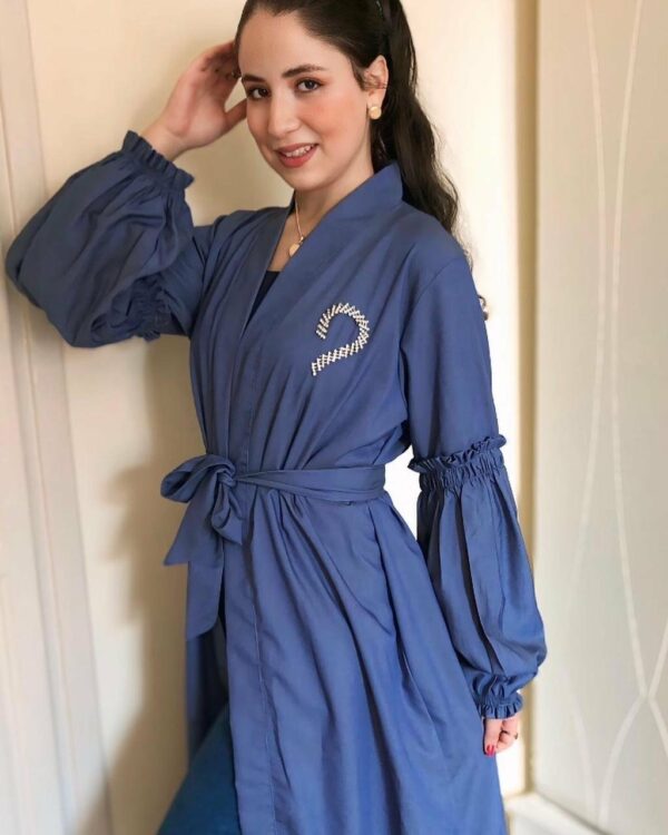 Robe chic bleu Tunisie