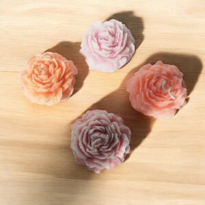 Lot de 10 Grande fleur pivoine de diamètre 6.5cm Tunisie