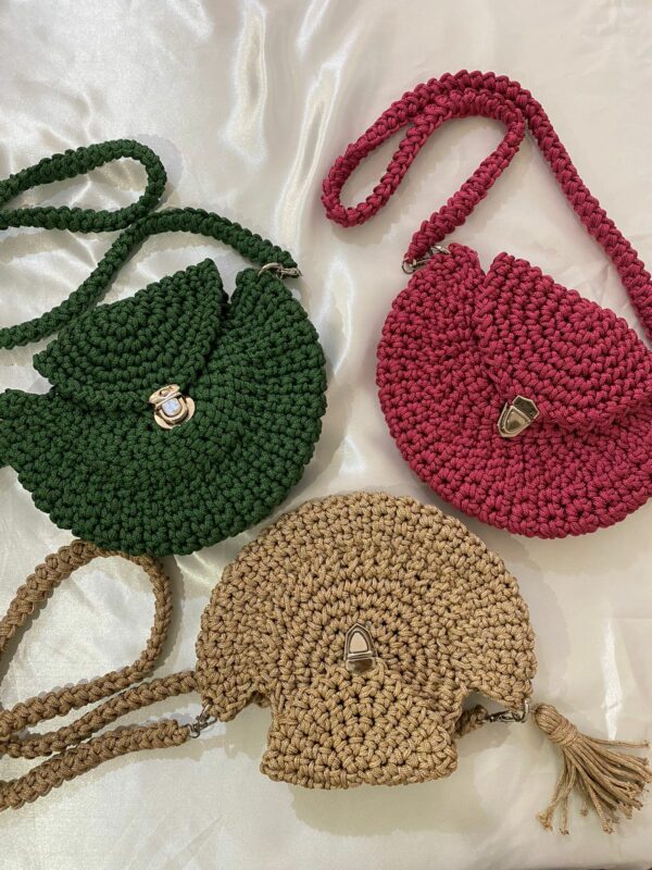 Mini sac en crochet-compact et tendance. Tunisie