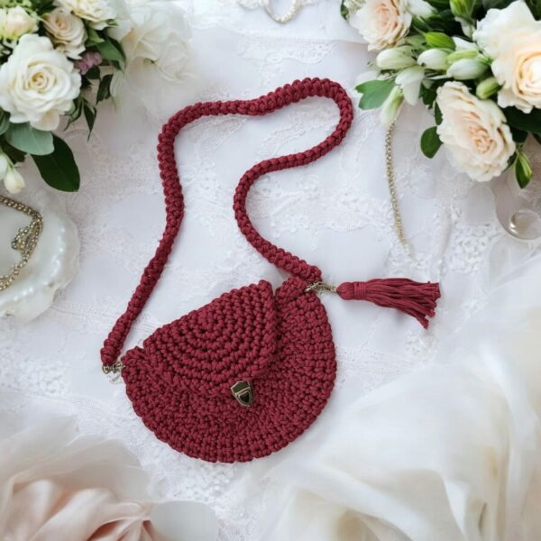 Mini sac en crochet-compact et tendance. Tunisie