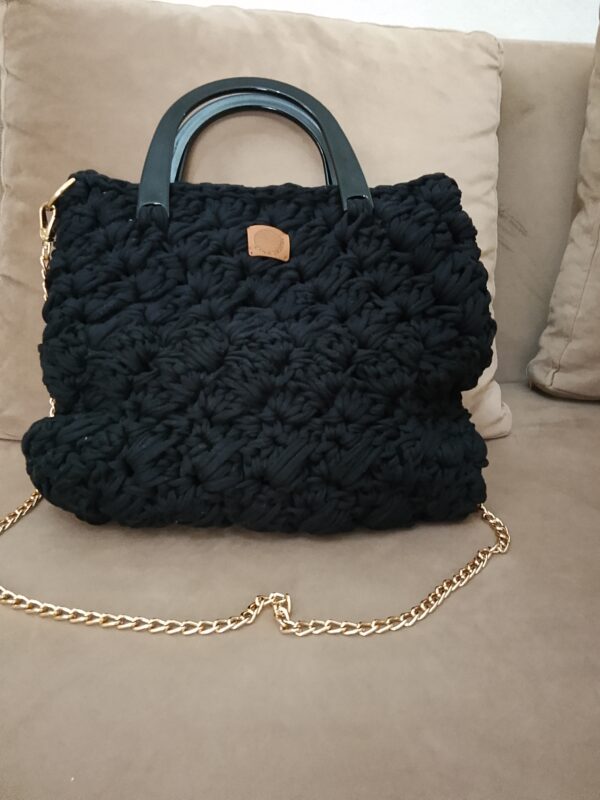 sac crochet noir Tunisie