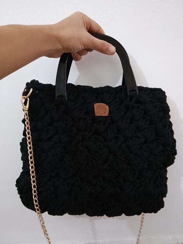 sac crochet noir Tunisie