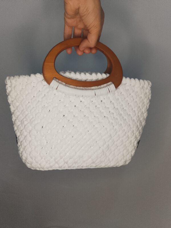 Sac crochet blanc Tunisie