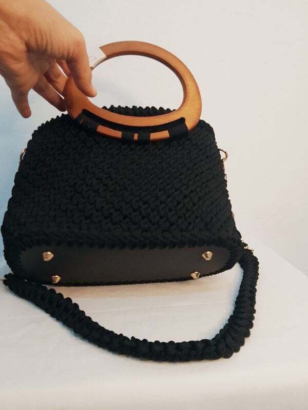 Sac crochet noir Tunisie