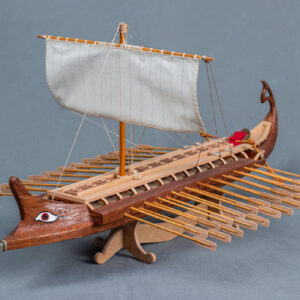 Maquette de la Birème Carthaginoise Tunisie