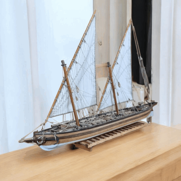 Maquette de navire de guerre Américain Tunisie