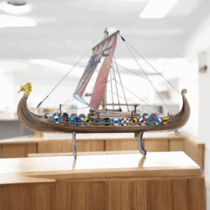 Maquette du fameux bateau Oseberg Tunisie