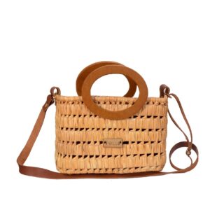 Sac bandoulière traditionnel en fibre naturelle Tunisie