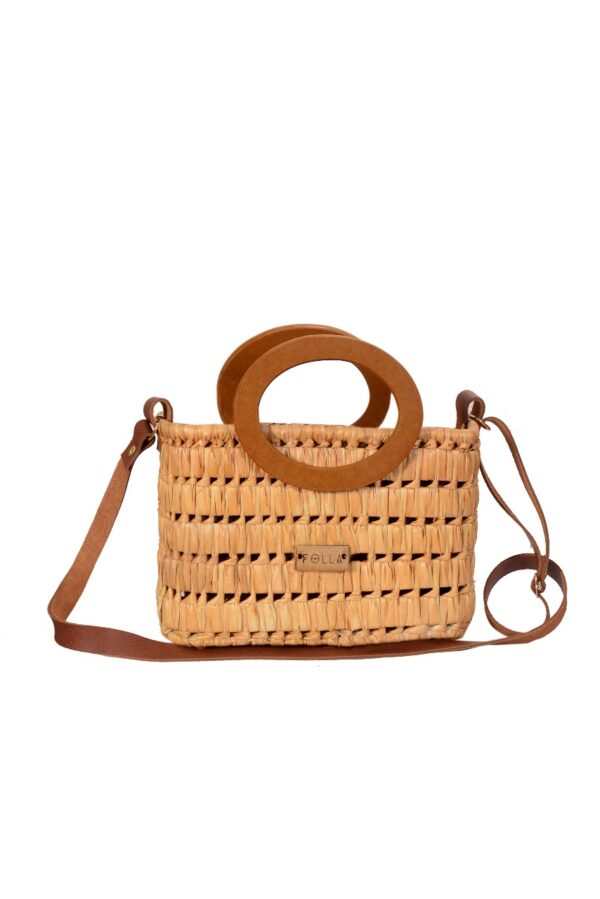 Sac bandoulière traditionnel en fibre naturelle Tunisie
