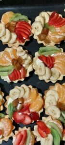 Tartelettes fruits by Sarra Tunisie