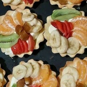 Tartelettes fruits by Sarra Tunisie