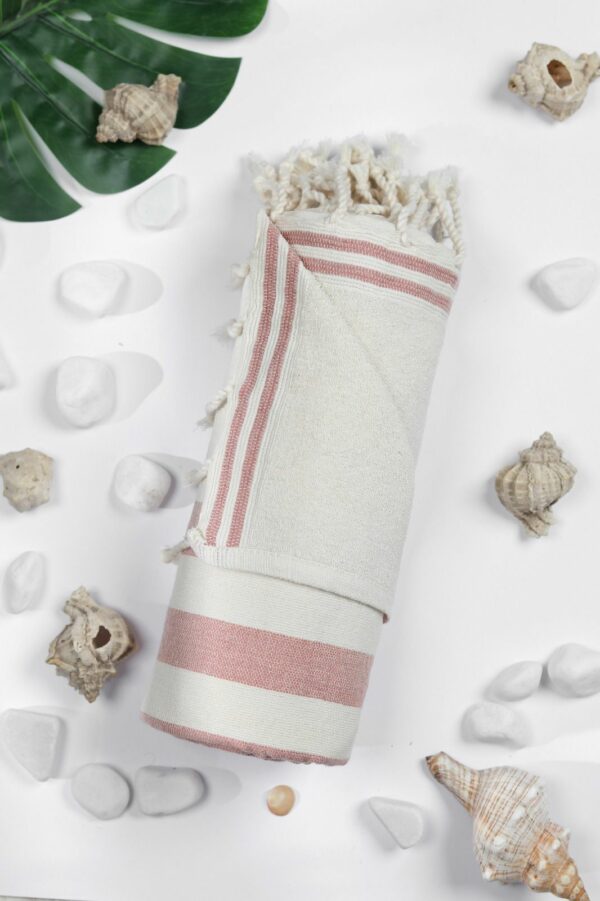 Fouta éponge tissée machine en coton Tunisie