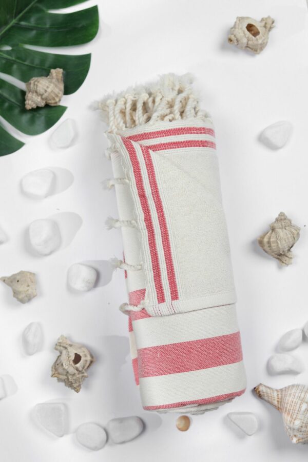 Fouta éponge tissée machine en coton Tunisie