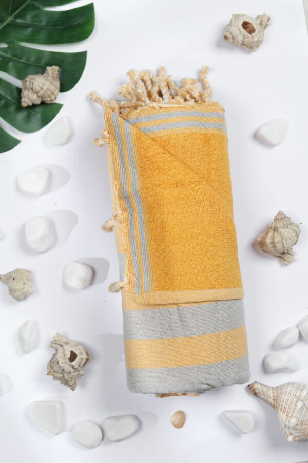 Fouta éponge tissée machine en coton Tunisie