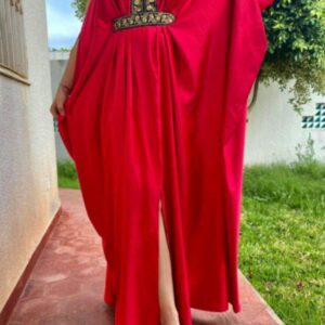 Jebba moderne en satin ozaka Tunisie