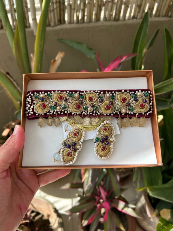 Collier brodé Tunisie