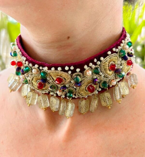 Collier brodé Tunisie