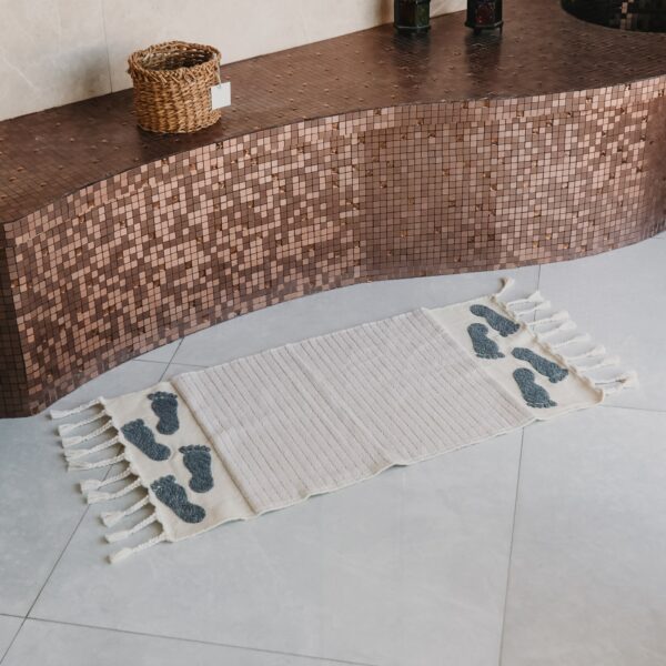 Tapis de bain en coton épais 90x50 cm Tunisie
