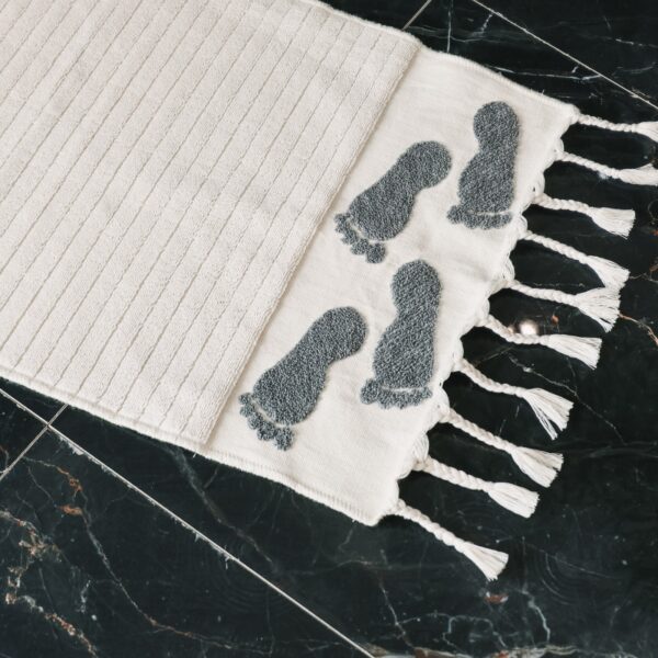 Tapis de bain doux en coton 90x50 cm Tunisie