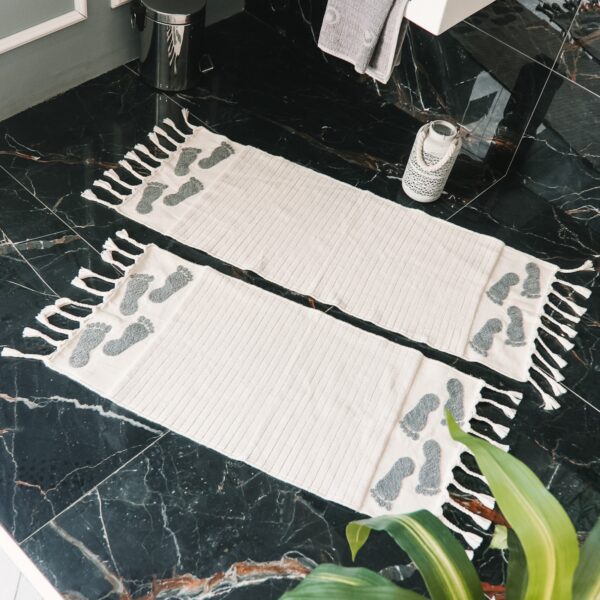 Tapis de bain doux en coton 90x50 cm Tunisie